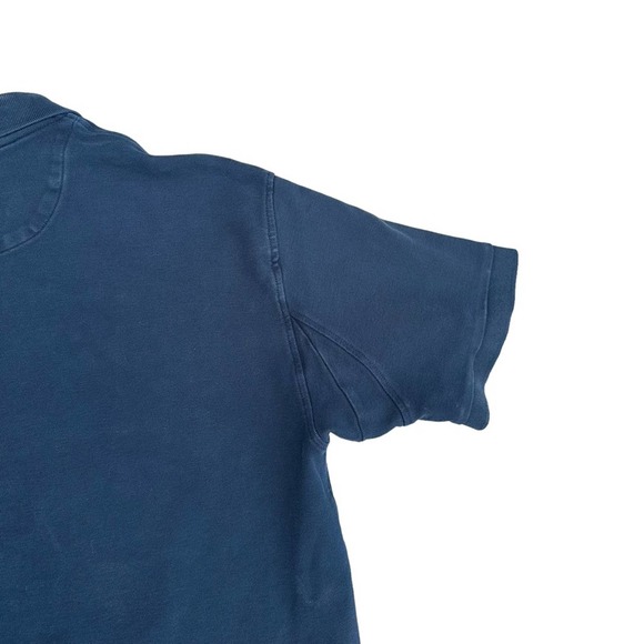 Orvis Polo Shirt Mens Short Sleeve Fishing Outdoors Stretch Collar Blue Large - Picture 11 of 12